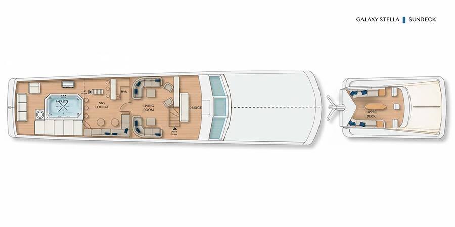 Cubierta Superior y Solario - Ecogalaxy Catamaran